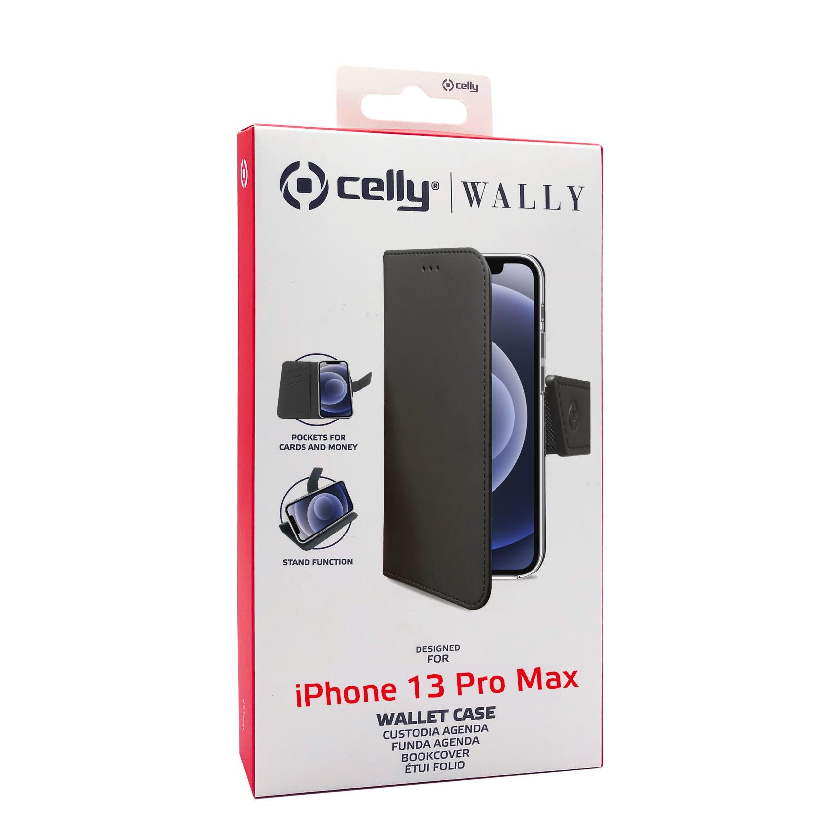 Celly Wally Case iPhone 13 pro max schwarz