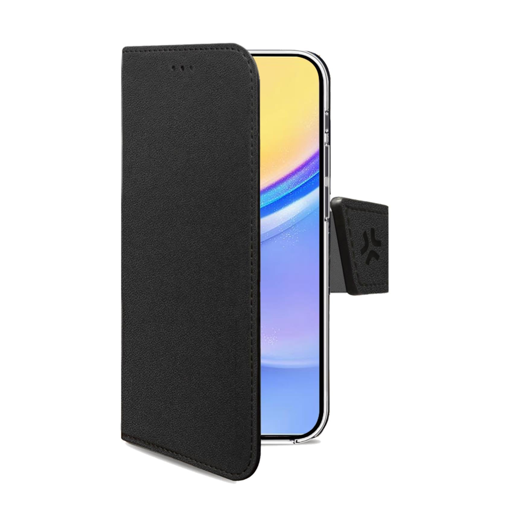 Celly Wally BookCase Samsung Galaxy A25 5G Black