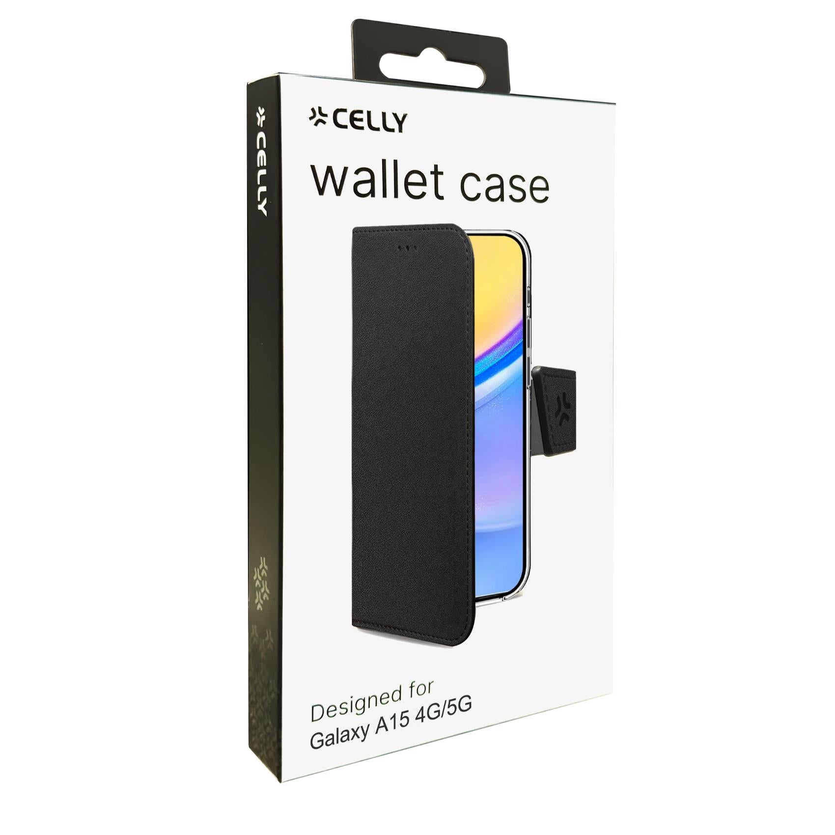 Celly Wally BookCase Samsung Galaxy A15 5G/ Galaxy A15 4G