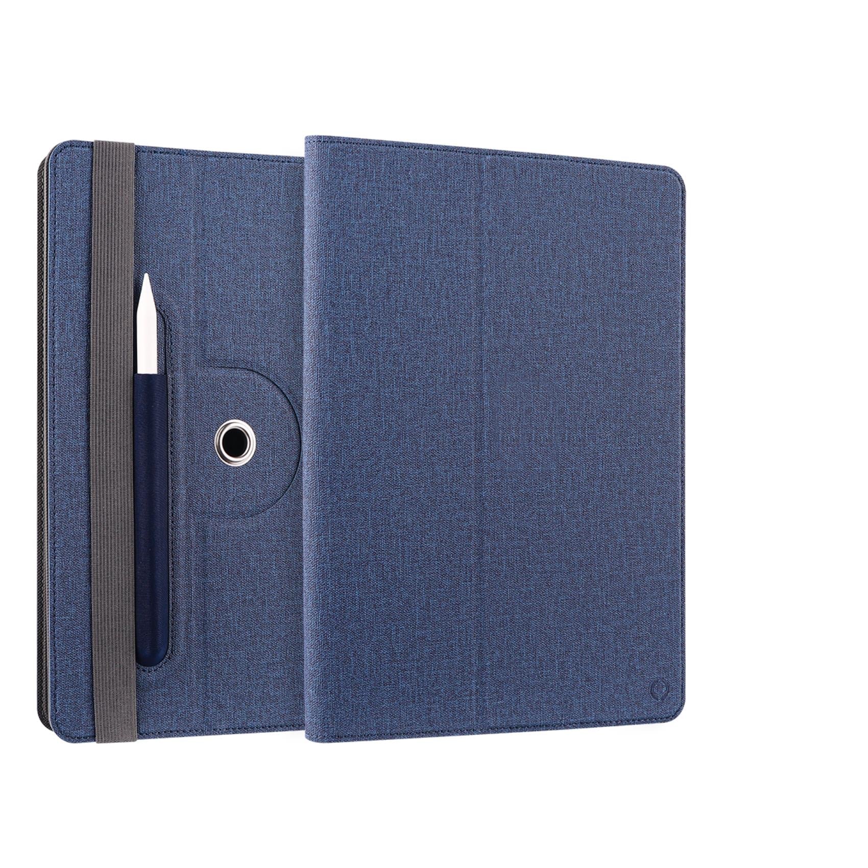 Celly Unirottab11 - Universal Rotatable Folio -Abdeckung für Tabletten von 9 "bis 11" blau