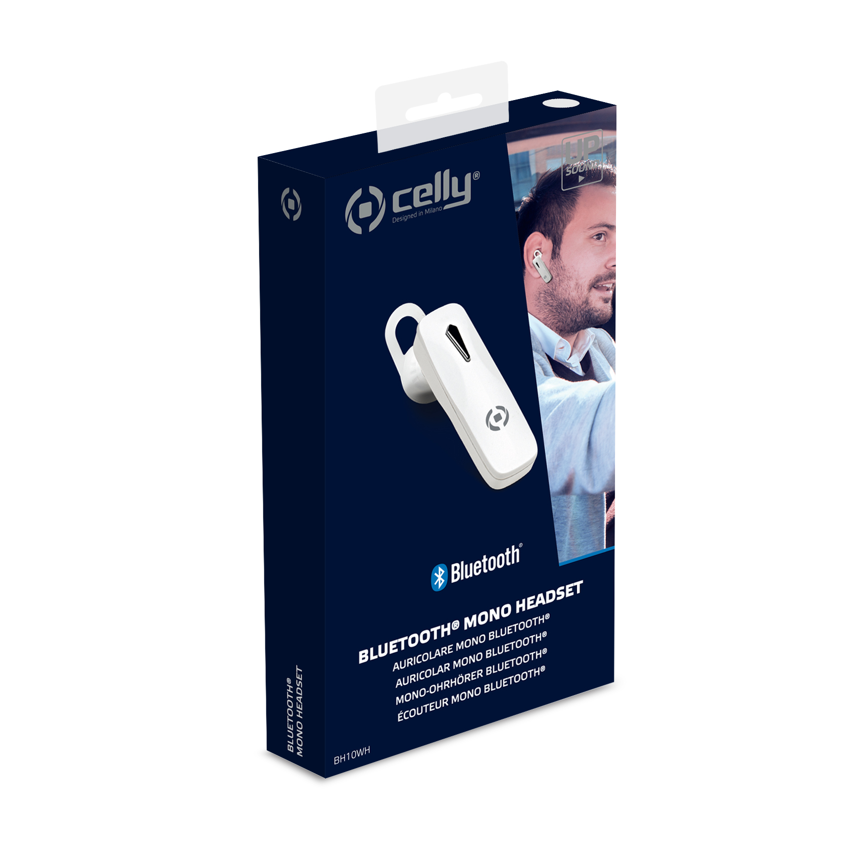 Celly BLUETOOTH HEADSET BH10 WHITE