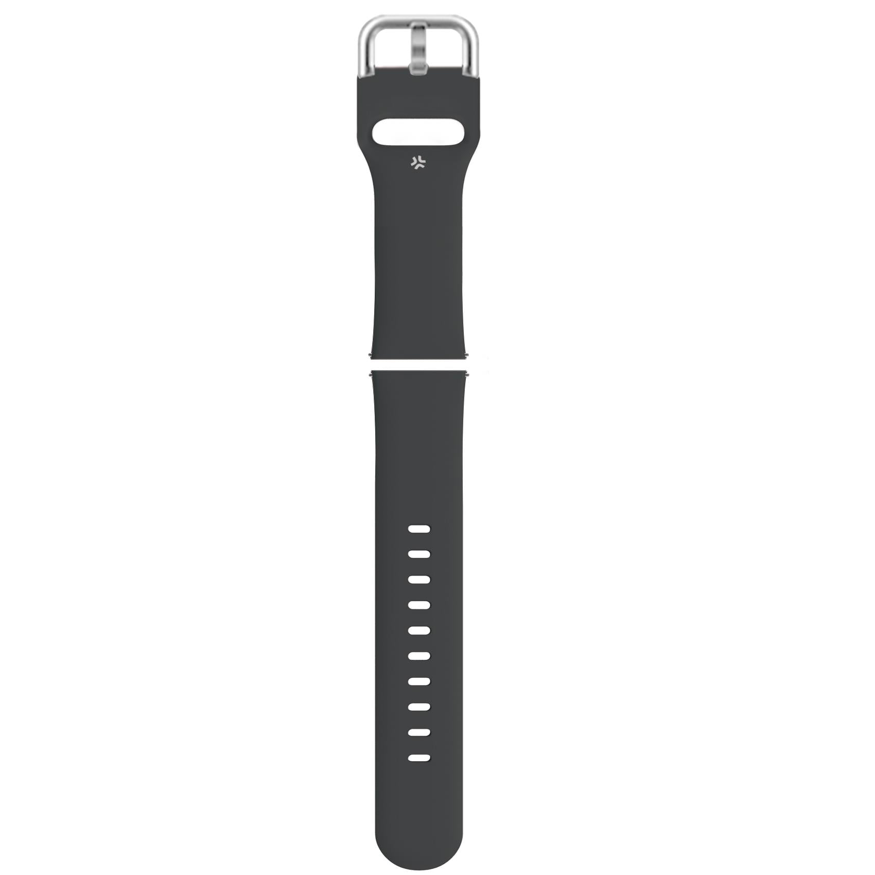 Celly WBANDUNISIL20 - Universal Silicone Watch Band 20mm Black