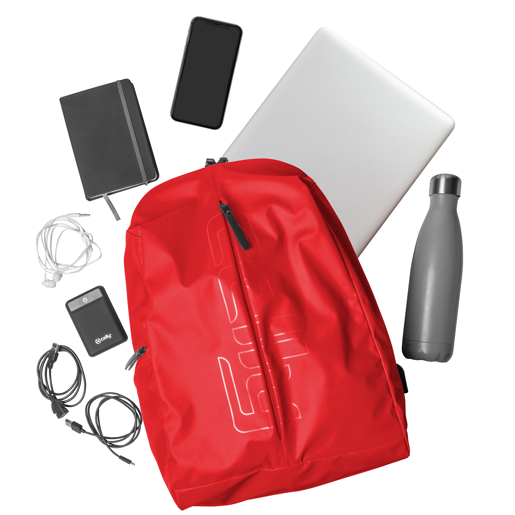 Celly FUNKY BACKPACK 14 RED