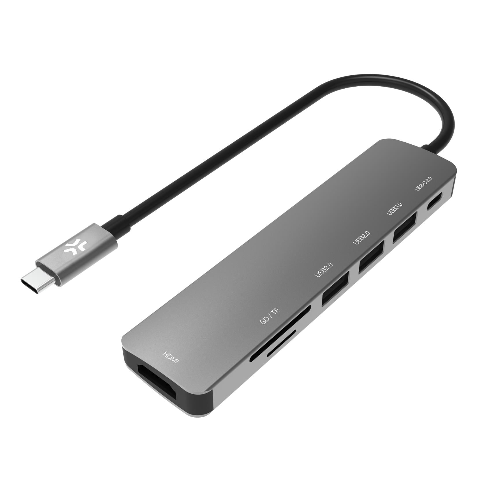 Celly ProHub7in1 - USB -C -Adapter 7in1