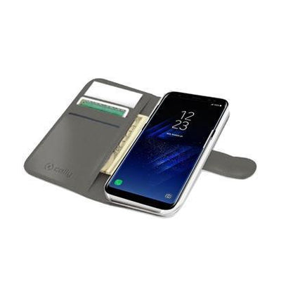 Celly Wally Book Case Galaxy S7 Edge White 