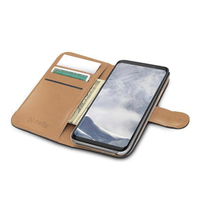 Celly Wally Book Case Galaxy S9 Black 