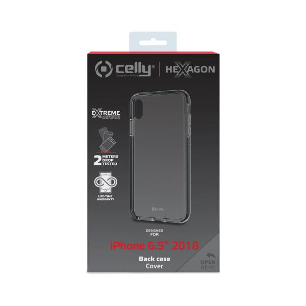 Celly HEXAGON IPHONE XS MAX Black