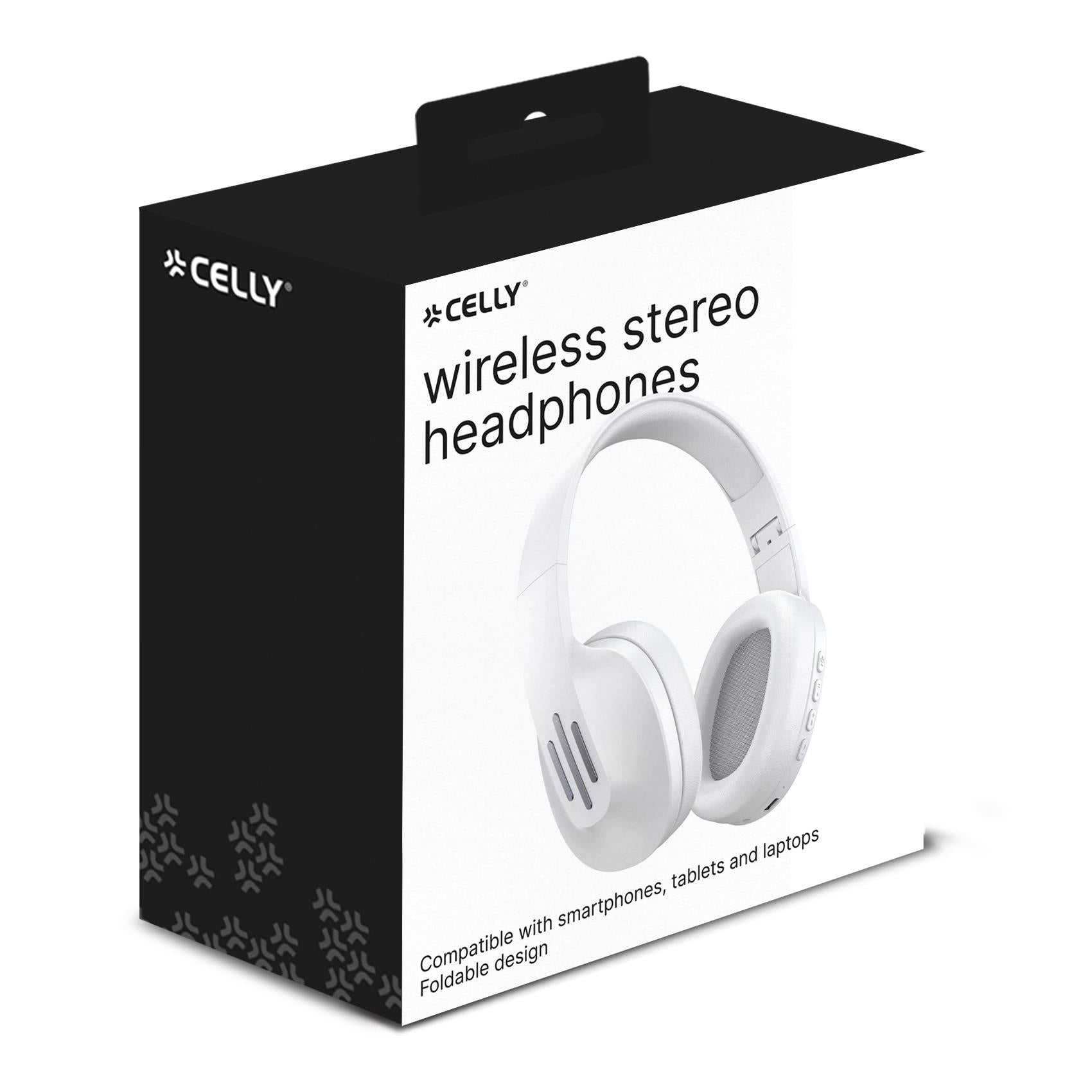 Celly FLOWBEAT - Wireless Headphones White