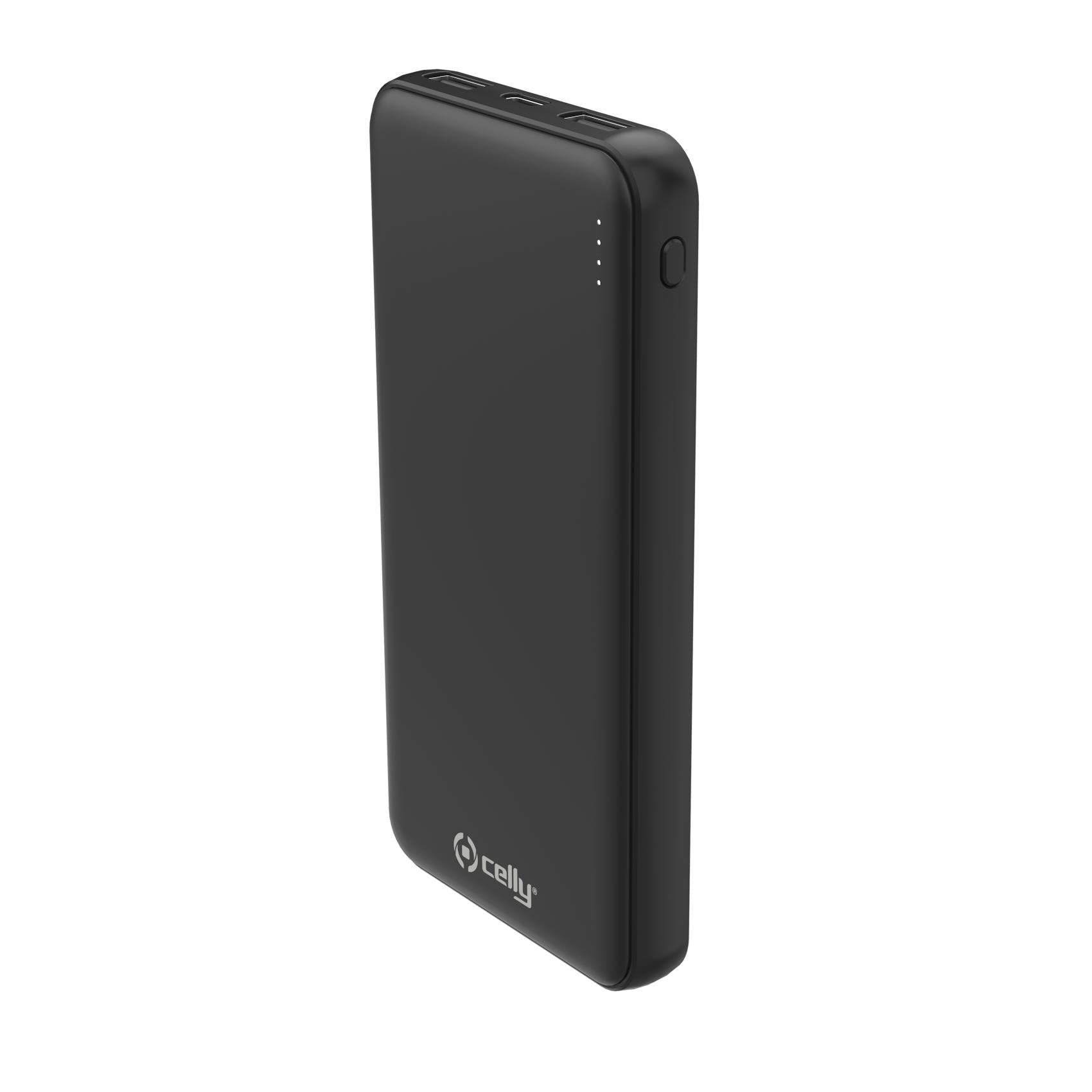 Celly GRSPB10000 - Power Bank 10000 Mah 100% recycled plastic