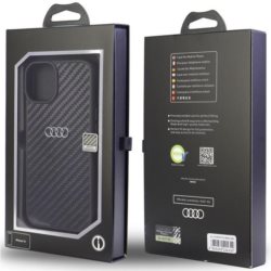 Audi Carbon Fiber iPhone 12/12 Pro hardcase AU-TPUPCIP12P-R8/D2-BK