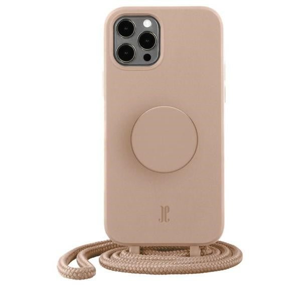 Case JE PopGrip iPhone 12/12 Pro beige 30174 AW/SS23 (Just Elegance)