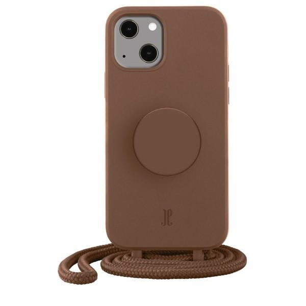 JE PopGrip Case for iPhone 13 14 / 15 brown sugar 30131 AW/SS23 (Just Elegance)