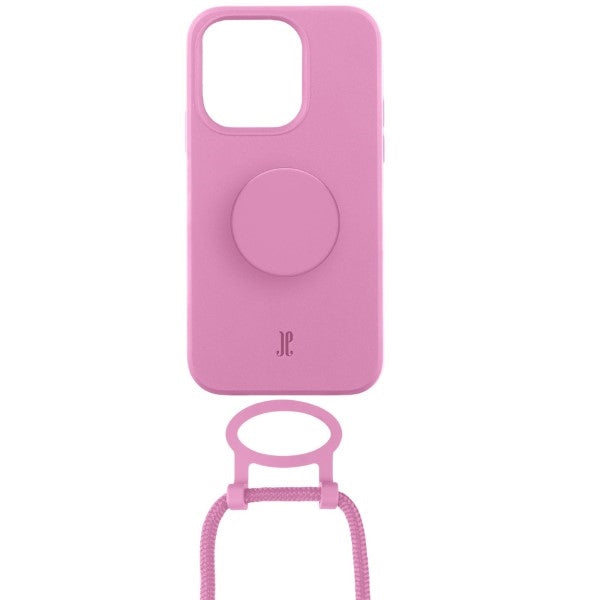 Case JE PopGrip iPhone 14 Pro Max pastel pink 30154 (Just Elegance)