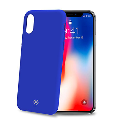 Celly FEELING IPHONE XS/X BLUE