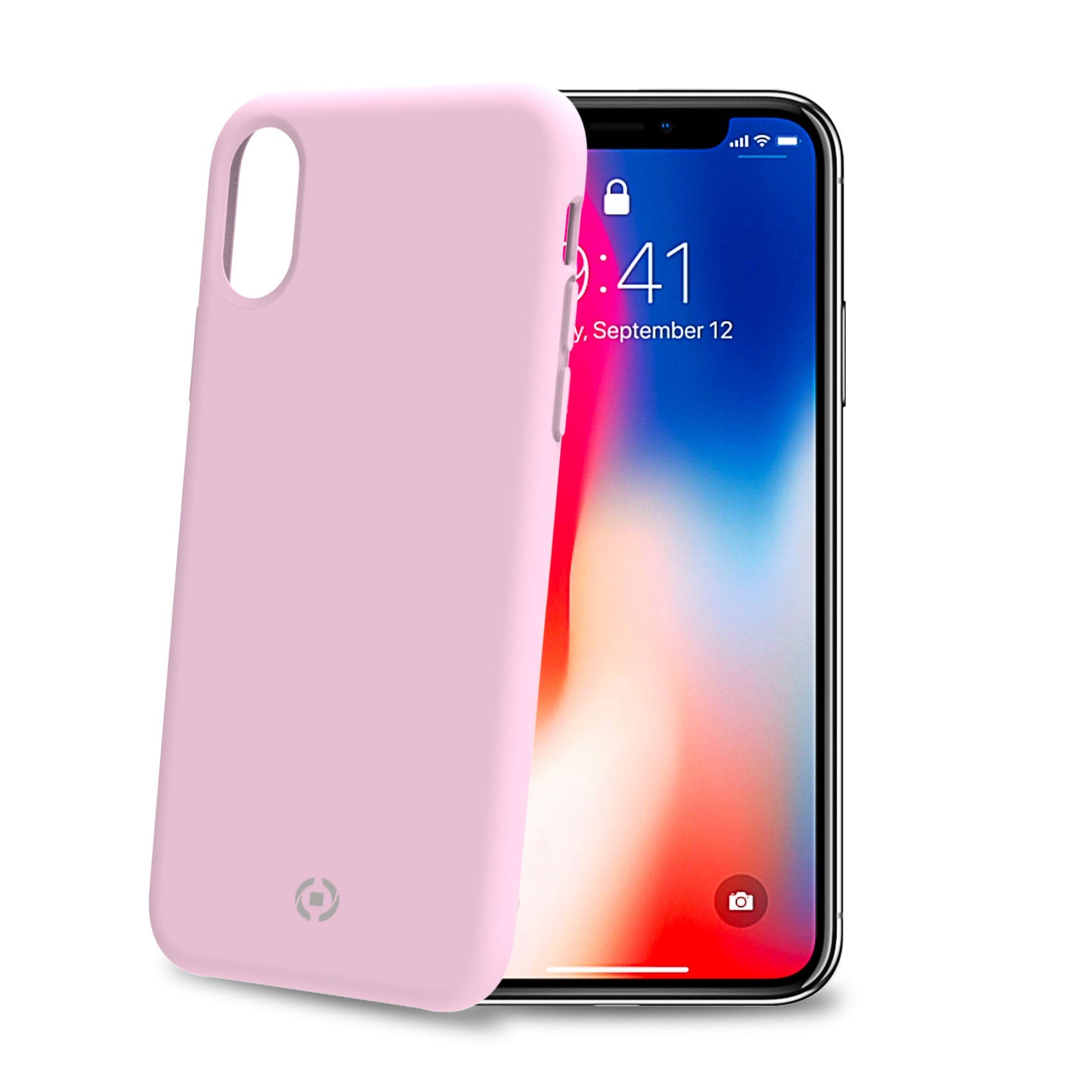 Celly FEELING IPHONE XS/X PINK