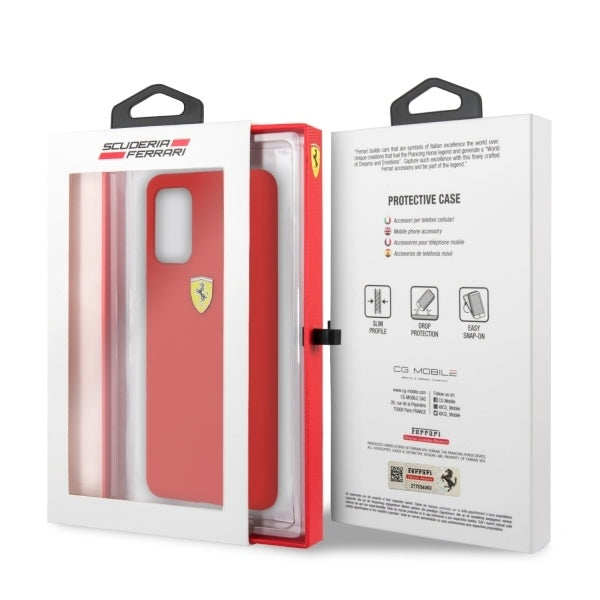 Ferrari Hardcase FESSIHCS67RE S20+ G985 Red Silicone