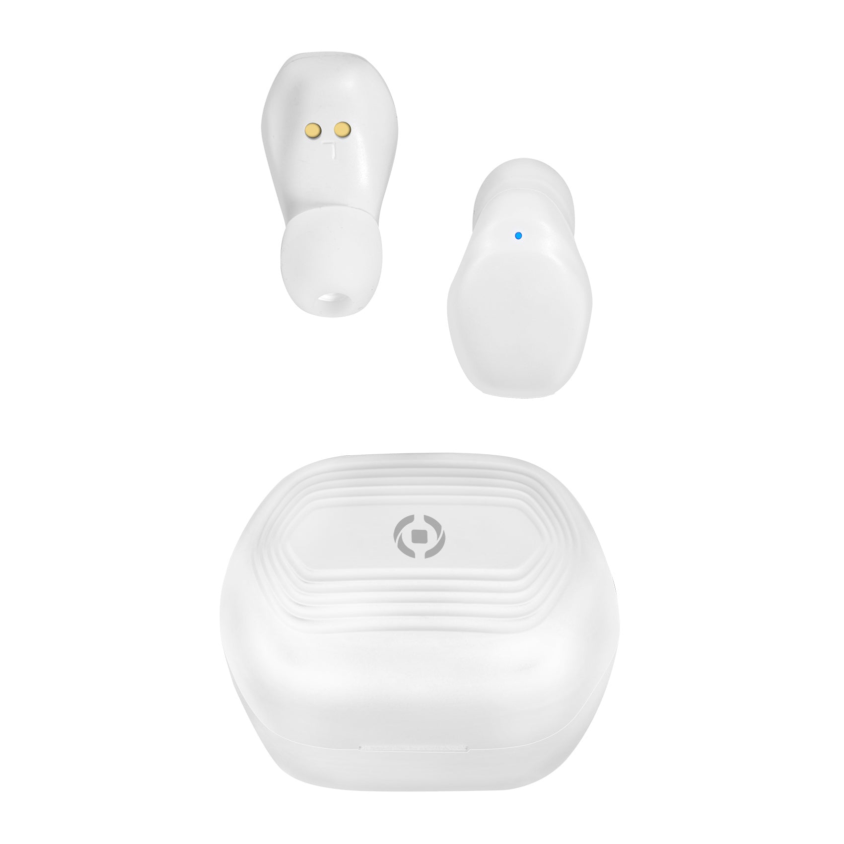 Celly TRUE WIRELESS EARBUDS FLIP WHITE