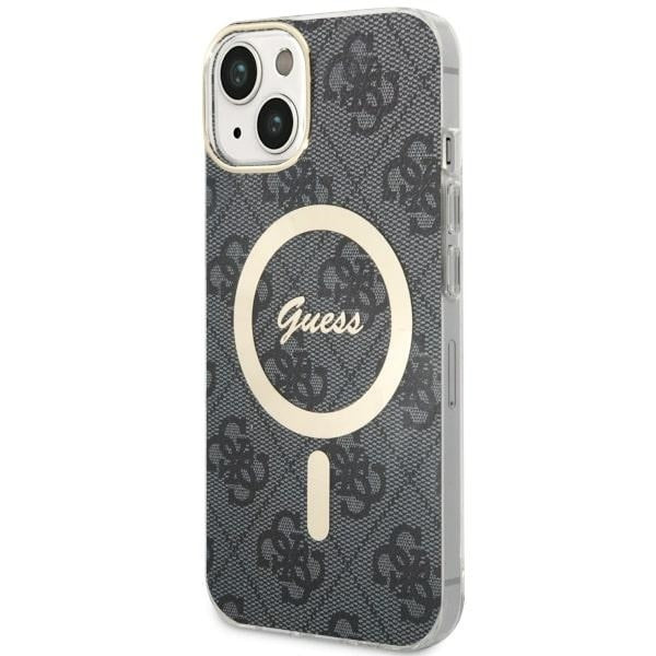 Guess GUHMP14MH4STK iPhone 14 Plus black hardcase 4G MagSafe