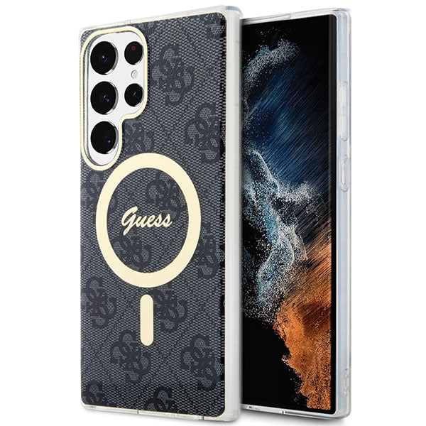 Guess GUHMS23LH4STK Galaxy S23 Ultra S918 hardcase 4G MagSafe