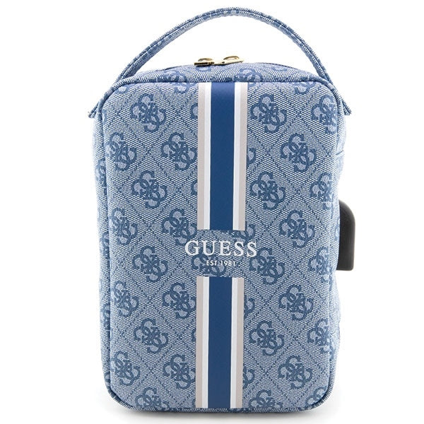 Guess Bag GUHBP4RPSB Organizer blue 4G Printed Stripes