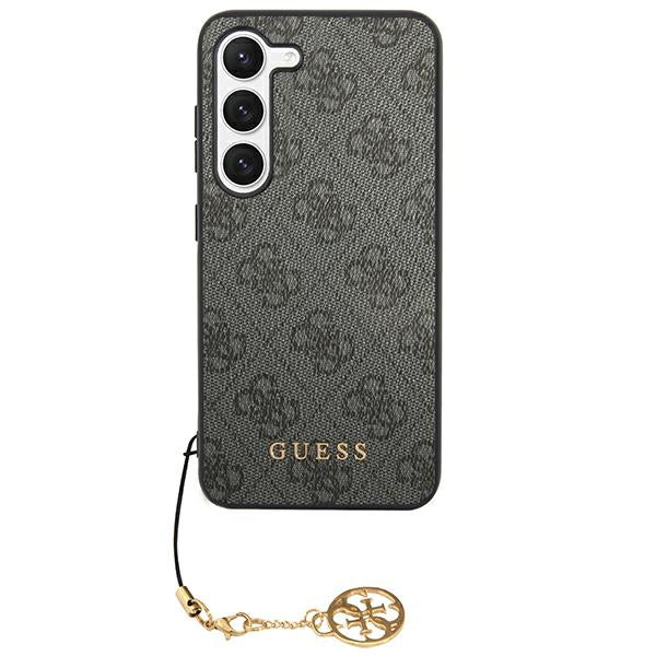 Guess GUHCS24SGF4GGR S24 S921 Black hardcase 4G Charms Collection