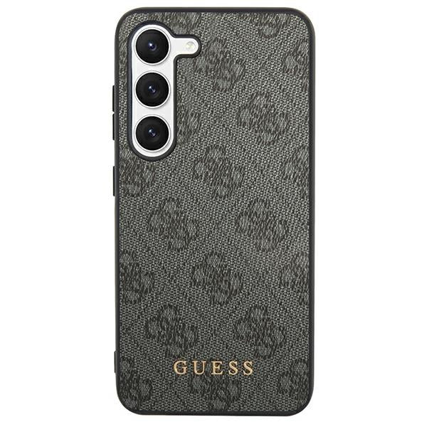 Guess GUHCS24MG4GFGR S24+ S926 Black hardcase 4G Metal Gold Logo