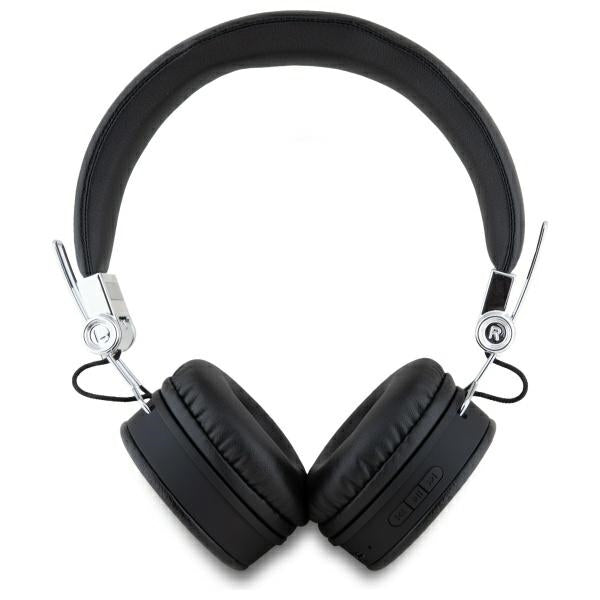 Guess Bluetooth ENC GUBH70PGTSPSK on-ear headphones black Grained Classic Round Shape