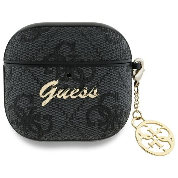 Guess GUA4G4GSMK AirPods 4 cover black 4G Charm Collection