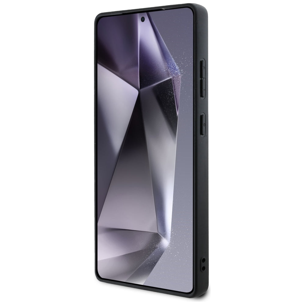 Guess GUHCS25LPGT4MBE hardcase for Galaxy S25 Ultra Grained Big 4G Logo Small Classic Logo beige 