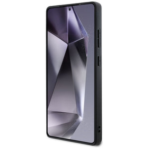 Guess GUHCS25LPGT4MBE hardcase for Galaxy S25 Ultra Grained Big 4G Logo Small Classic Logo beige 