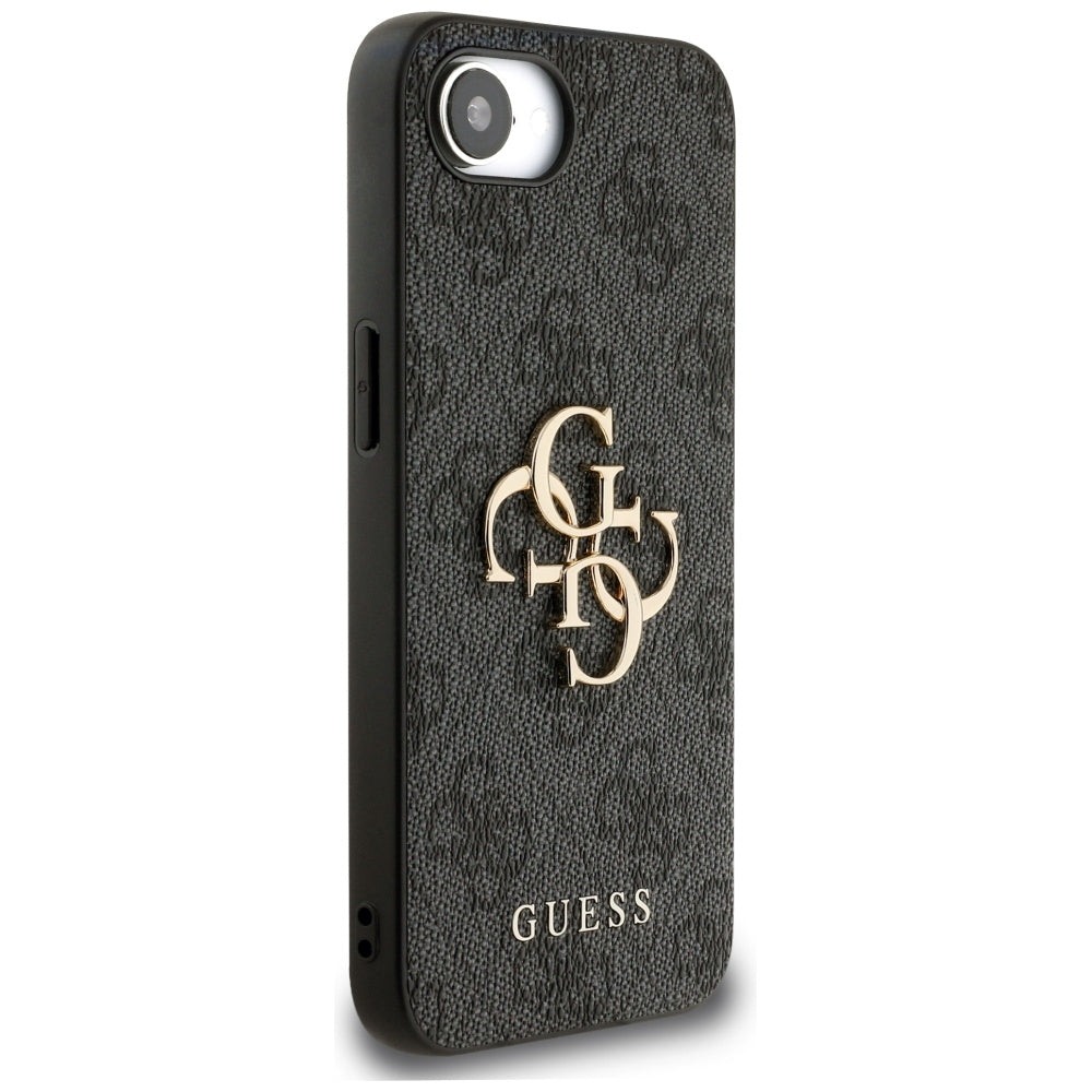 Guess GUHCPSE44GMGGR iPhone 16e black hardcase 4G Big Logo 