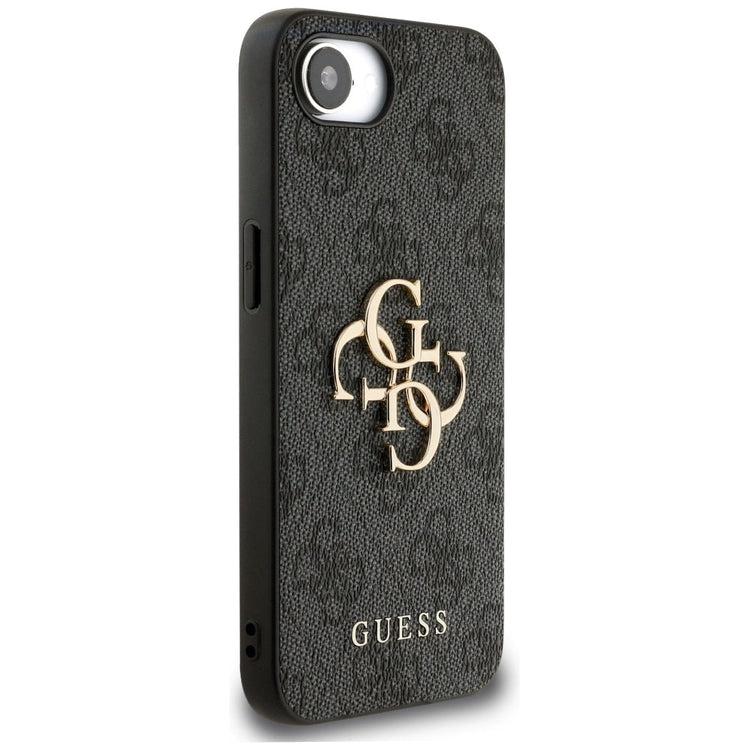 Guess GUHCPSE44GMGGR iPhone 16e black hardcase 4G Big Logo 