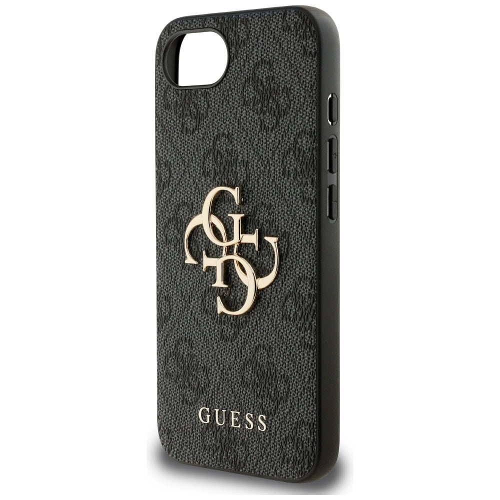 Guess GUHCPSE44GMGGR iPhone 16e black hardcase 4G Big Logo 