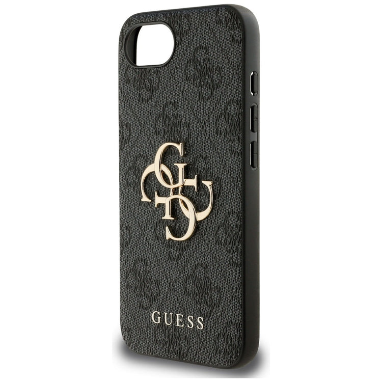 Guess GUHCPSE44GMGGR iPhone 16e black hardcase 4G Big Logo 