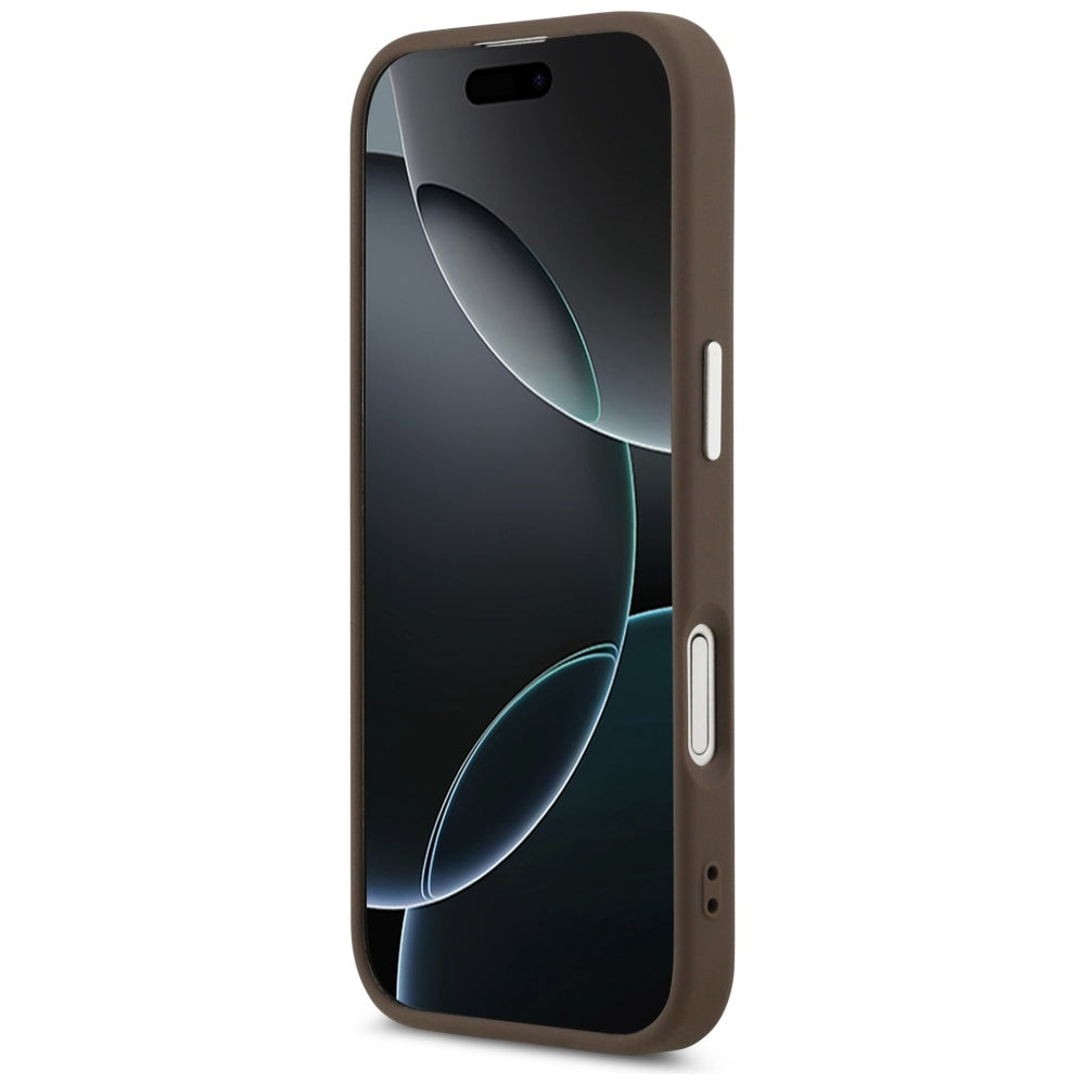 GUESS GUHMP17MPSAREGSW MagSafe Hardcase Classic Logo brown for iPhone 17 Air