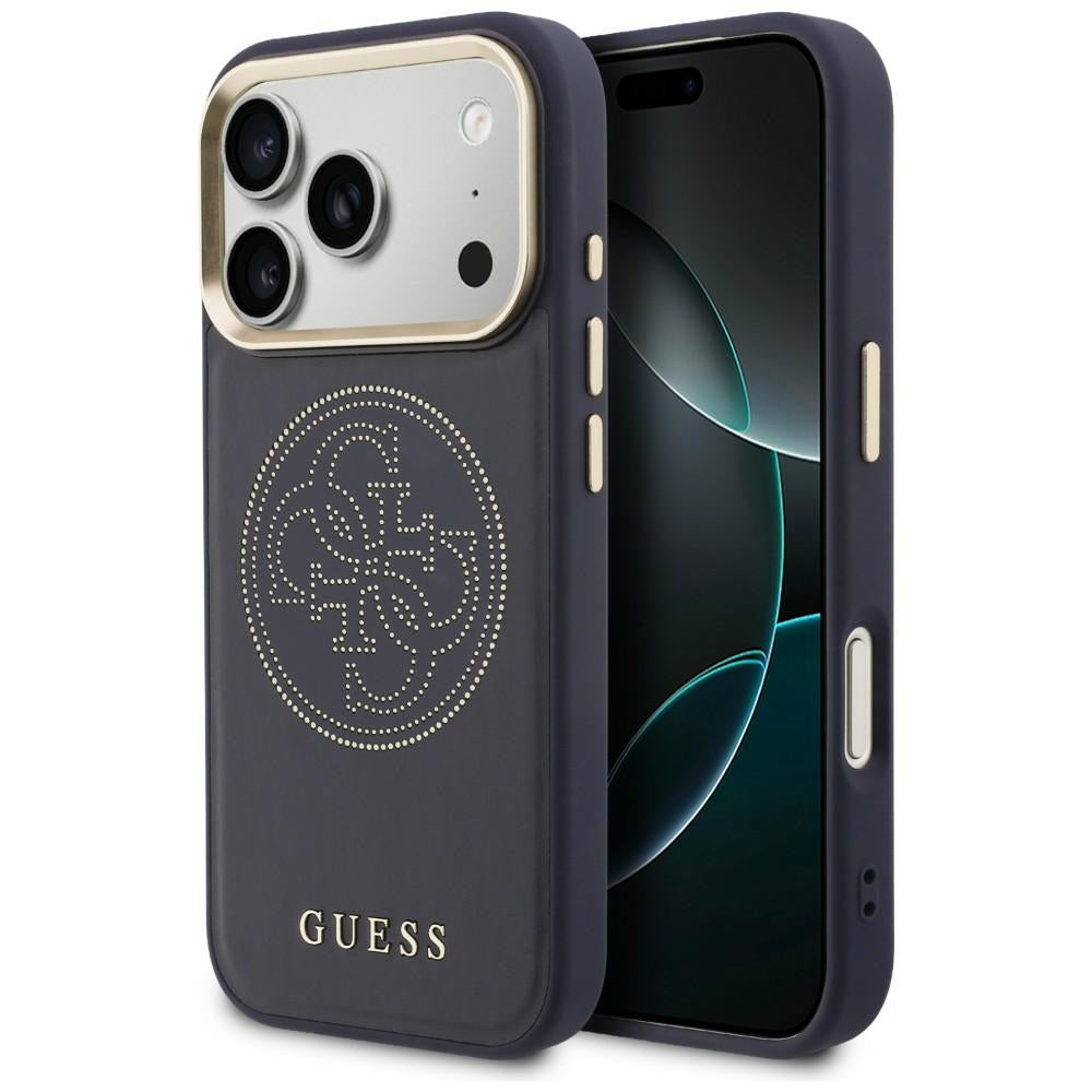 Guess GUHMP17X5PG4SRGB Perforated 4G MagSafe for iPhone 17 Pro Max Blue