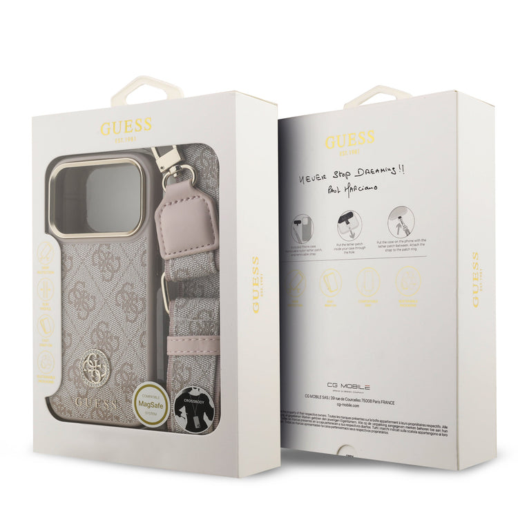 Guess GUHMP17LP4G4DCSP CASE For iPhone17 Pro