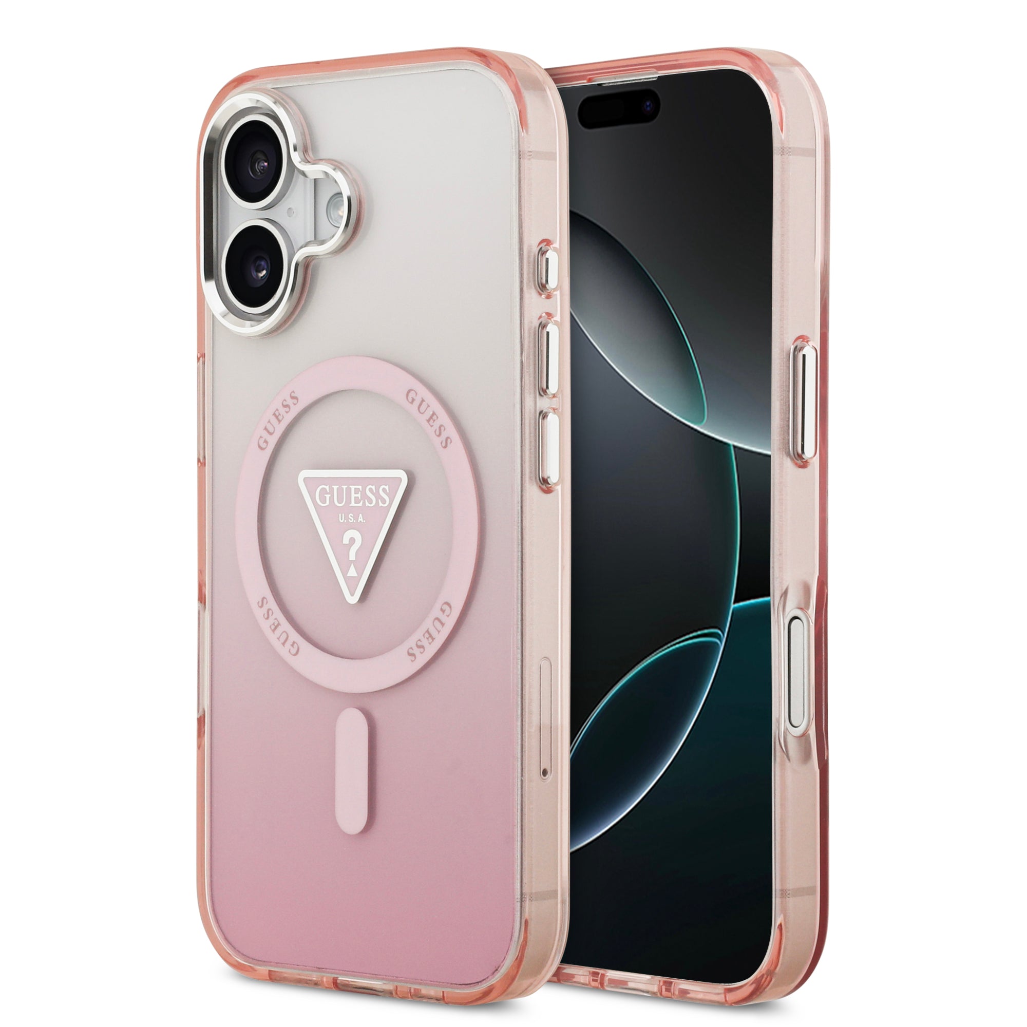 Guess GUHMP17SHGTMLCGP CASE For iPhone17