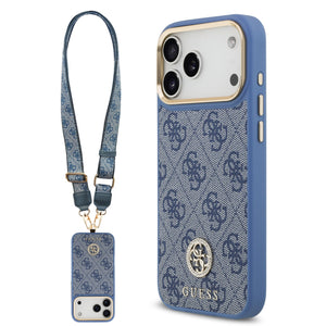 Guess GUHMP17XP4G4DCSB CASE For iPhone17 Pro Max