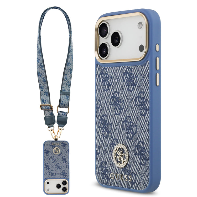 Guess GUHMP17XP4G4DCSB CASE For iPhone17 Pro Max