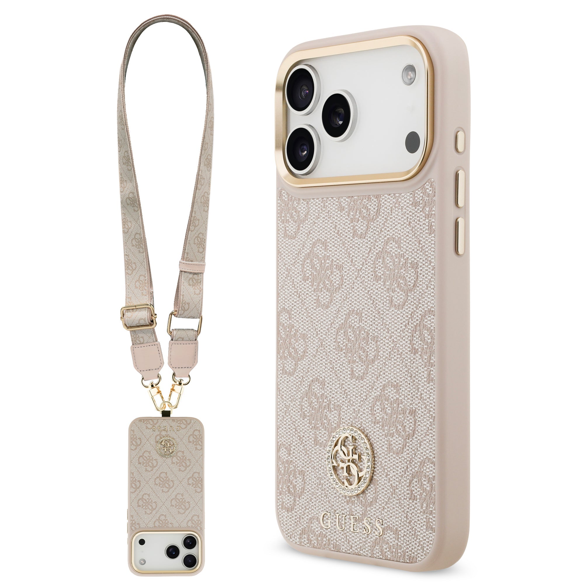 Guess GUHMP17XP4G4DCSP CASE For iPhone17 Pro Max