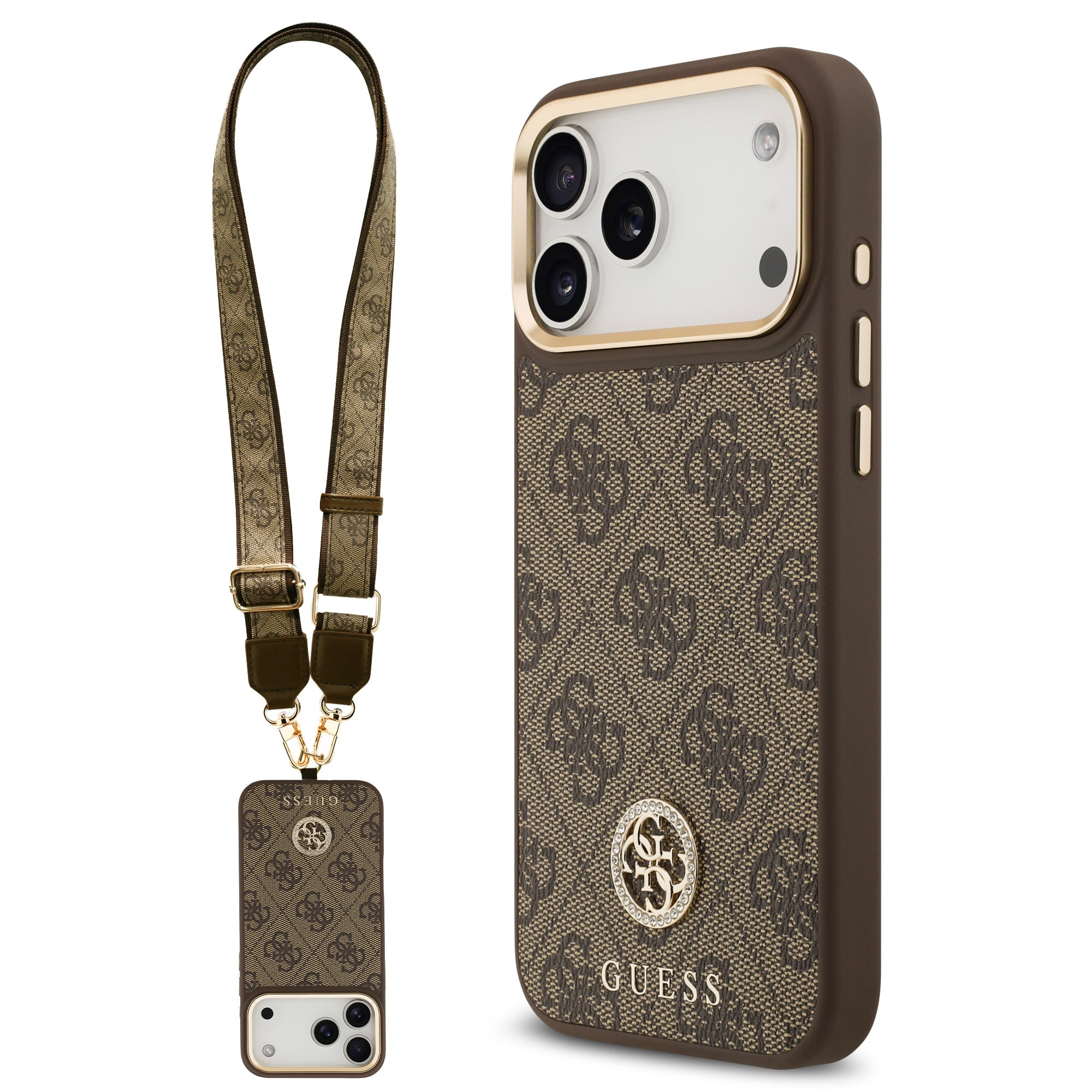 Guess GUHMP17XP4G4DCSW CASE For iPhone17 Pro Max