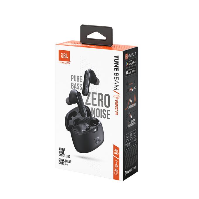 JBL WAVE Beam In-Ear Wireless Earbuds – Black 