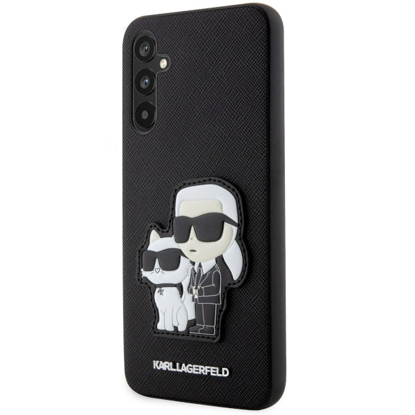 Karl Lagerfeld KLHCA54SANKCPK A54 5G A546 hardcase black Saffiano Karl & Choupette