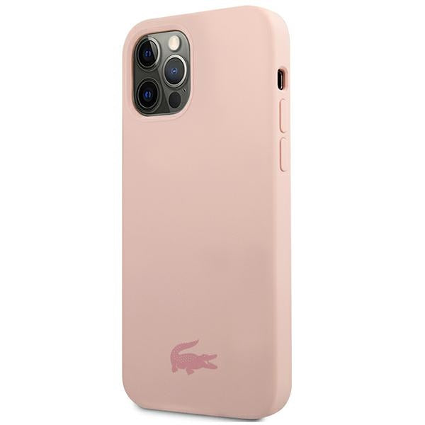 Lacoste LCHCP12MSI iPhone 12 / 12 Pro /pink hardcase Silicone