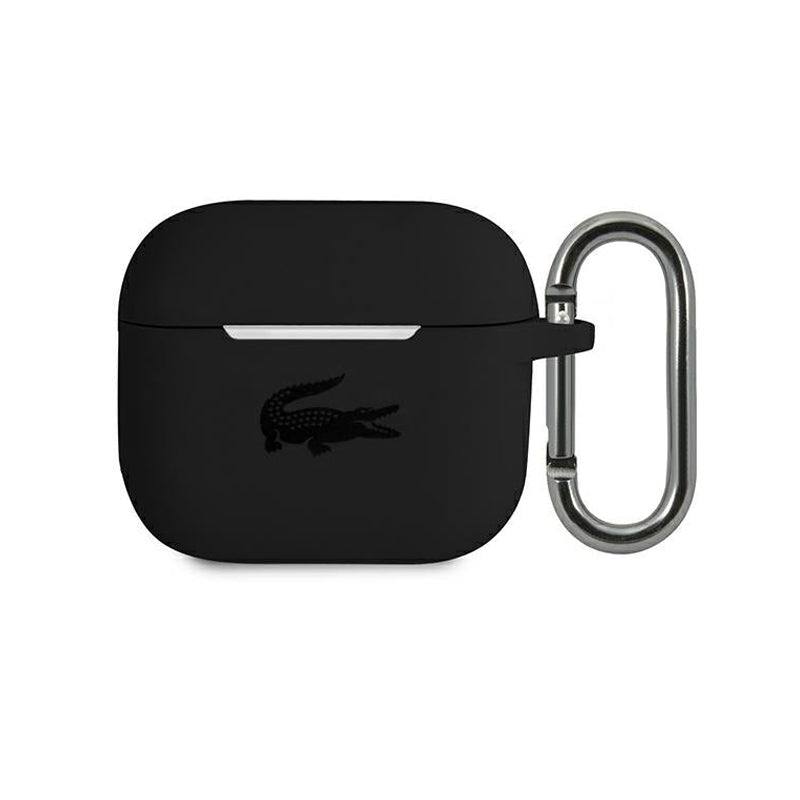 Lacoste LCA3SK AirPods 3 cover black Silicone