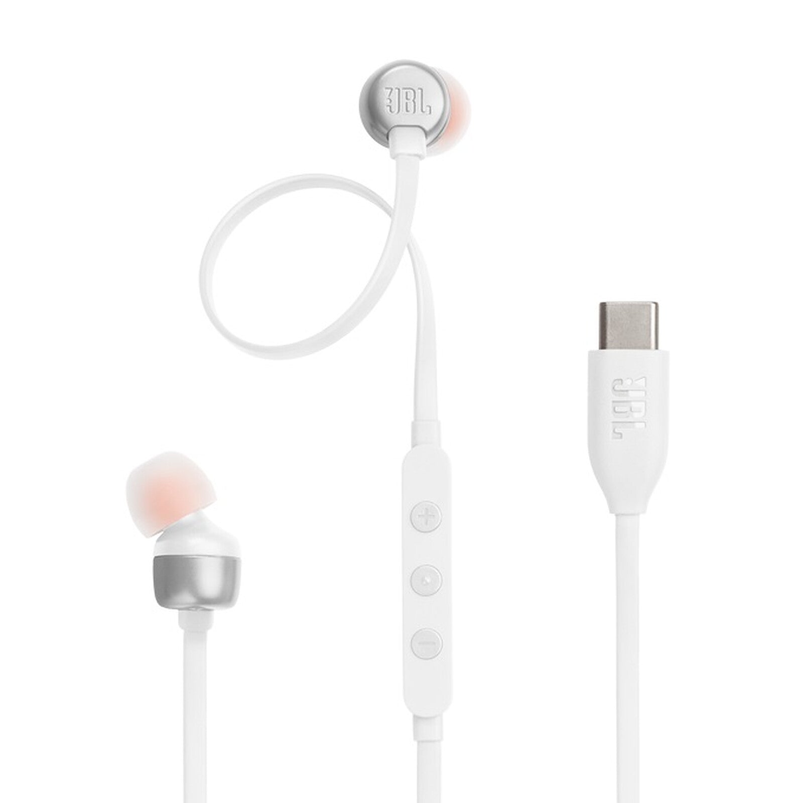 JBL TUNE 310C USB-C in-ear headphones White