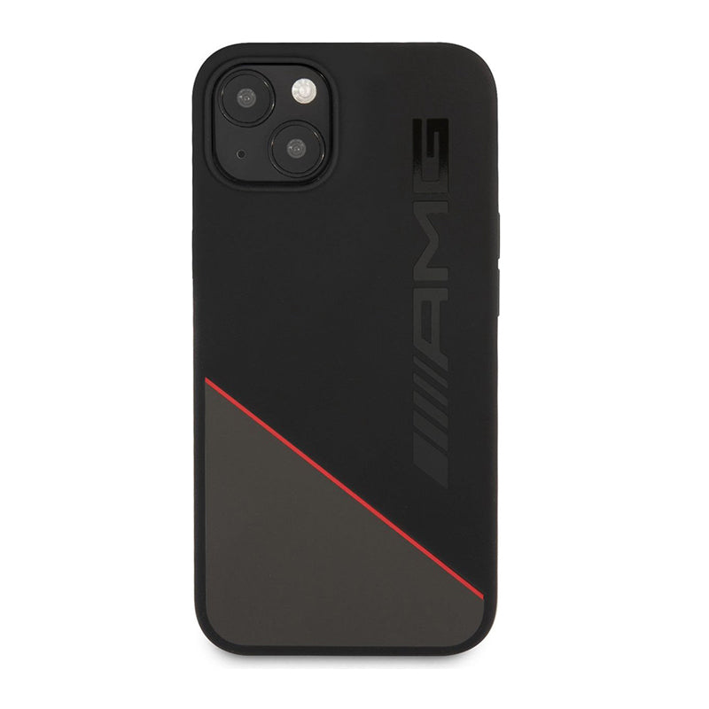 Mercedes Mercedes AMG Silicone Back Cover Two Tones for iPhone 13 Mini