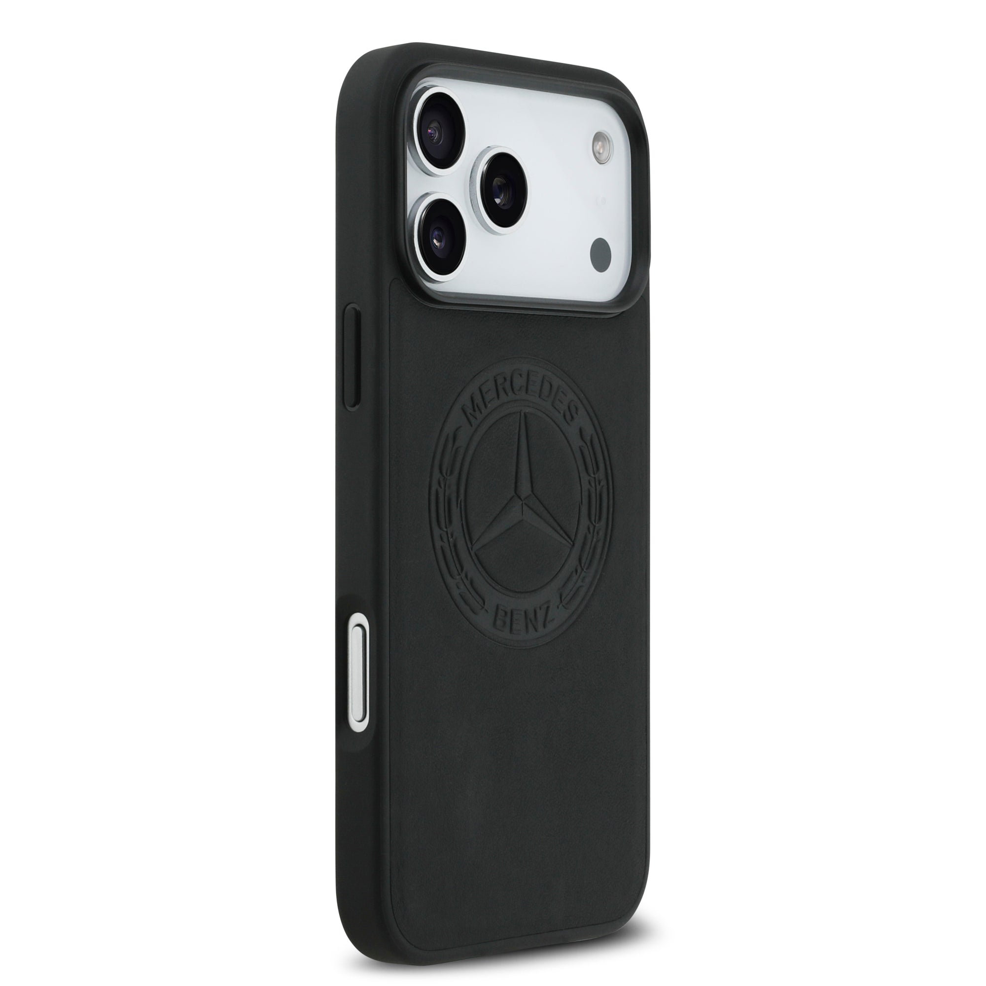 MB MEHMP17X25RICVLK Hardcase MagSafe LEATHER VINTAGE Logo Black IPHONE 17 Pro Max