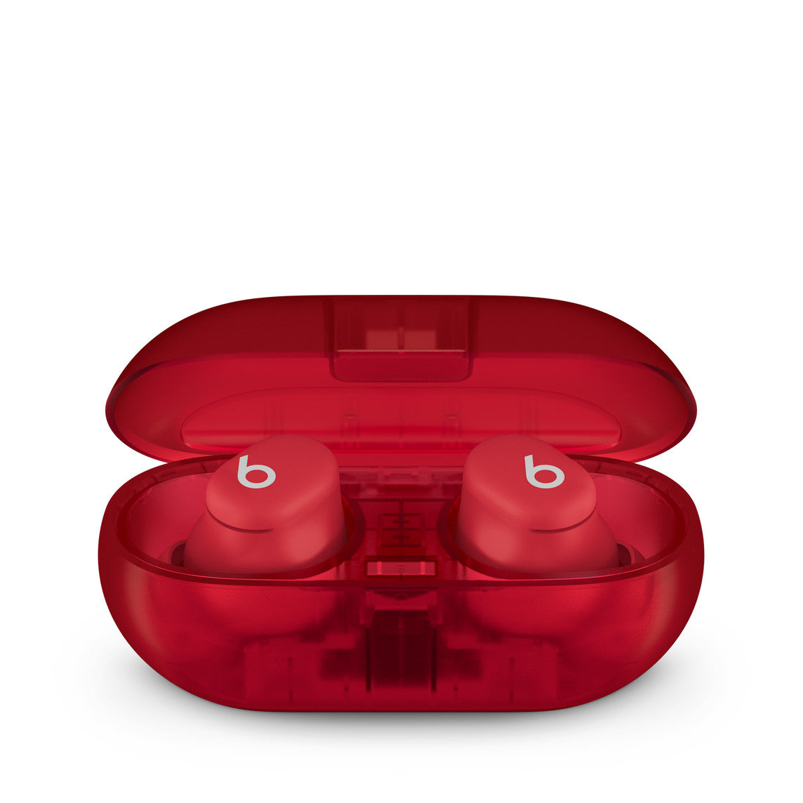 Beats Solo Buds - True Wireless Earbuds - Transparent red